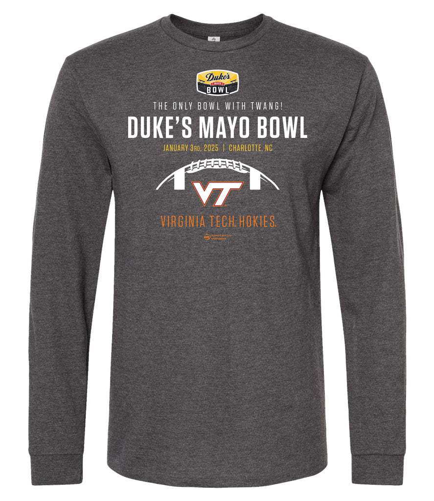 2025 Duke's Mayo Bowl Virginia Tech  Long Sleeve T