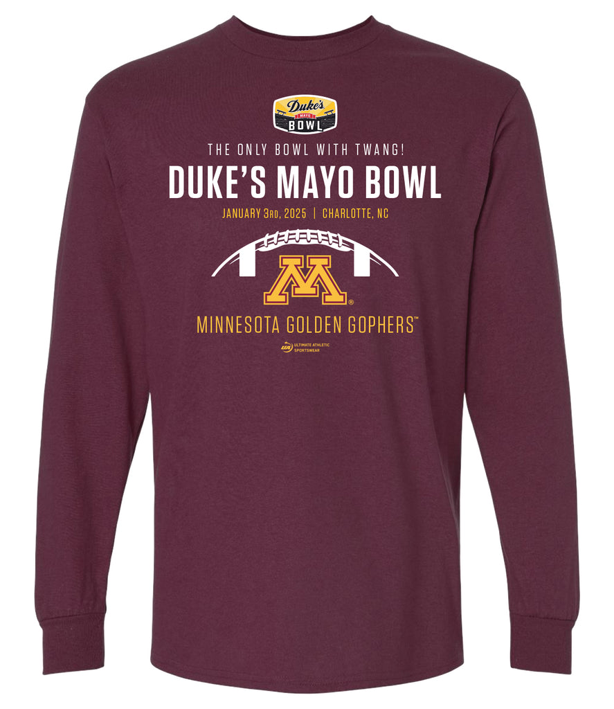 2025 Duke's Mayo Bowl Minnesota Long Sleeve T